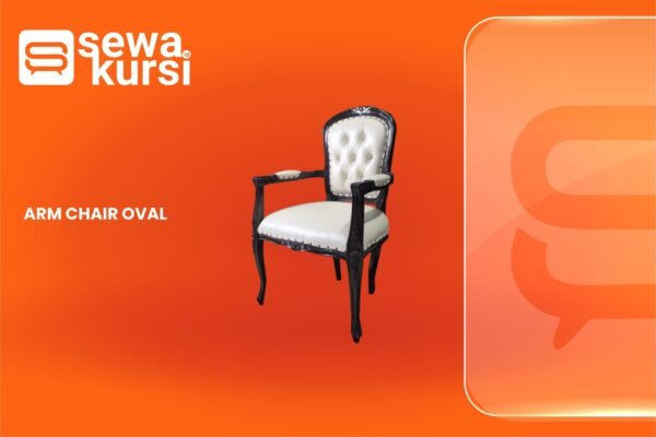 Kursi Arm Chair Oval