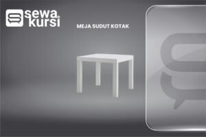 Meja Sudut Kotak