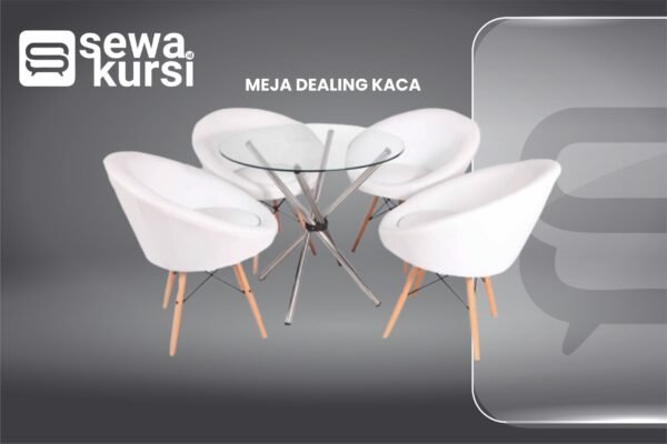 Meja Dealing Kaca - Gambar 3