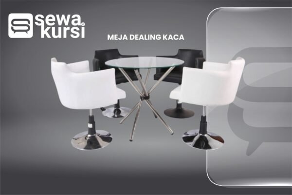 Meja Dealing Kaca - Gambar 4