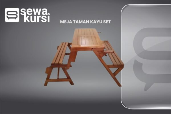 Meja taman Set - Gambar 2