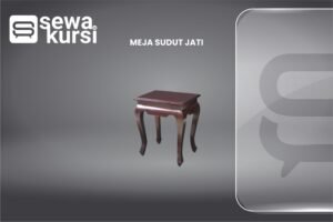 Meja Sudut Jati