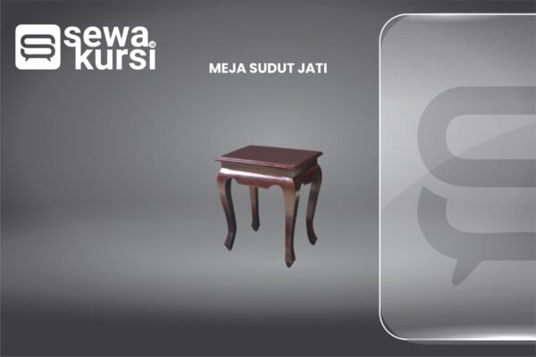 Meja Sudut Jati