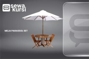 Meja Parassol Set